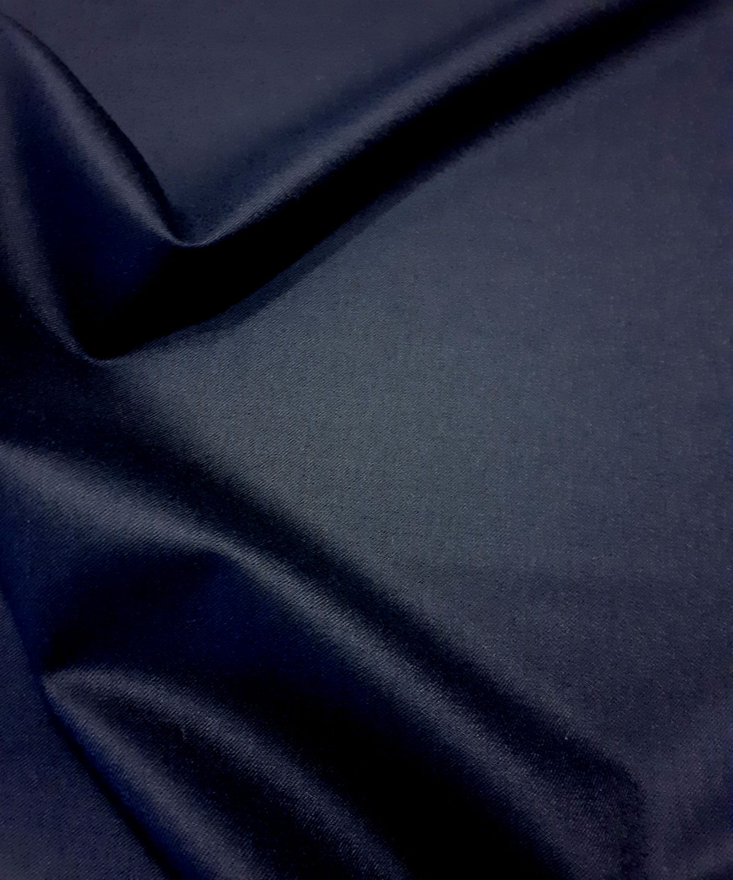 ткань костюмная т.синяя шерсть